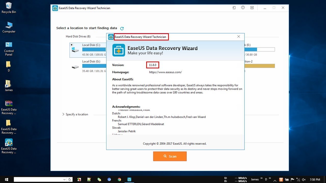 Serial Key Of Easeus Data Recovery Wizard 8.6